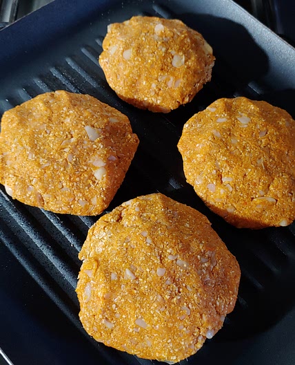 Hamburguesa de zapallo