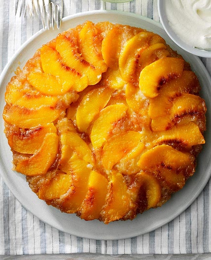 Torta de duraznos