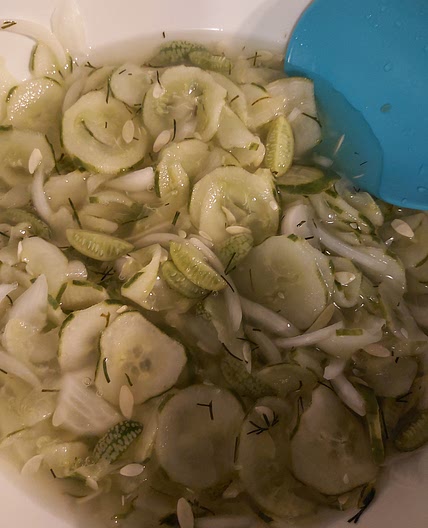 Adrienne's Cucumber Salad