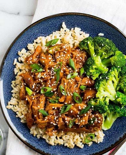 Slow Cooker Honey Garlic Chicken
