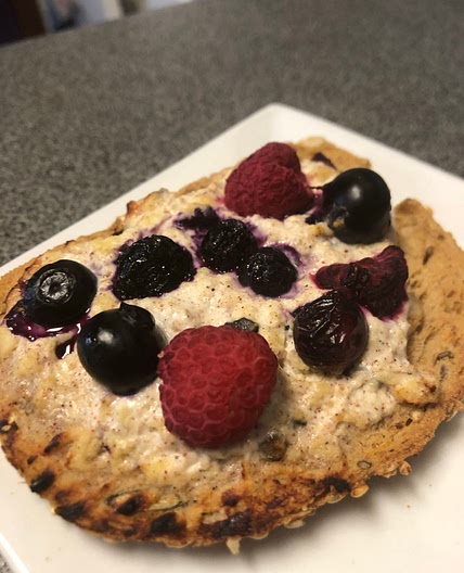 Vegan custard toast 
