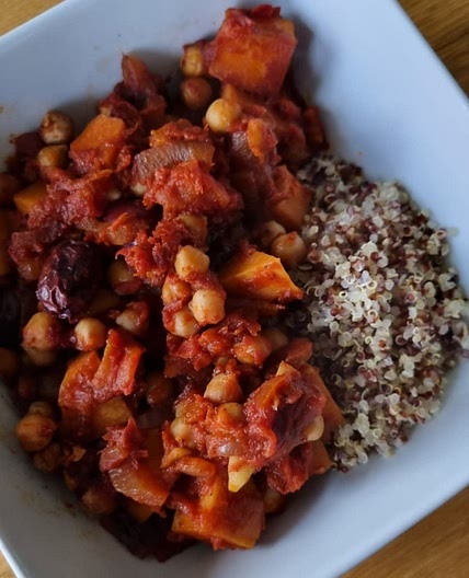 Moroccan chickpea stew