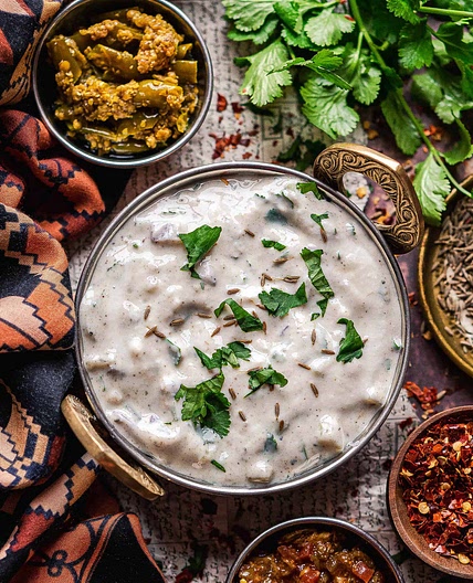 Vegan raita