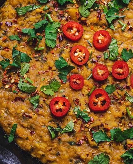 Simple oil free dal