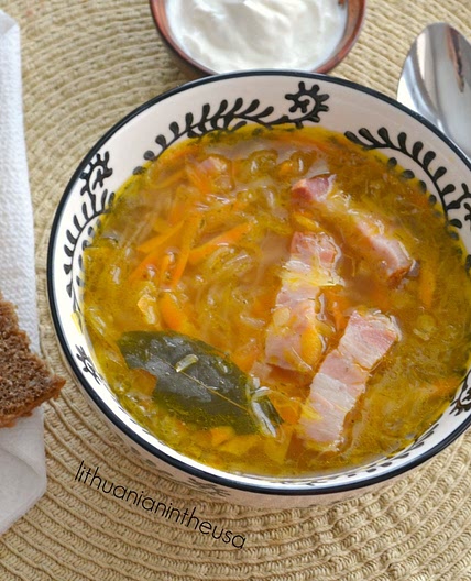 Sauerkraut soup/Raugintų kopūstų sriuba