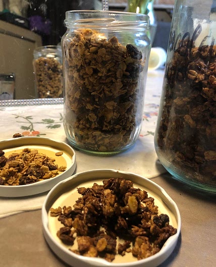 Healthy Vegan granola 
