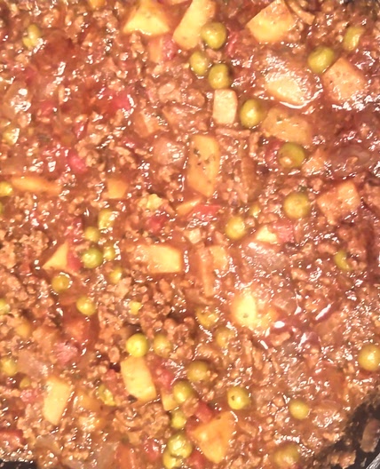 Keema Aloo (Ground Beef and Potatoes)