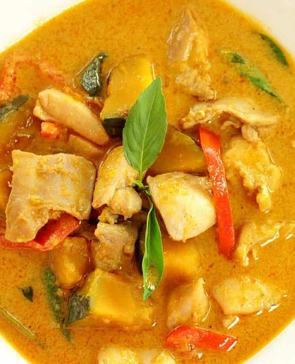Thai Red Curry with Chicken and Squash