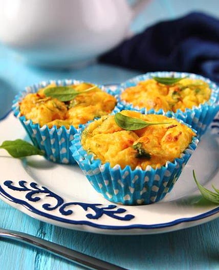 Receita de Trouxinha de omelete com abobrinha