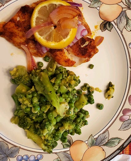 Simple Broiled Haddock