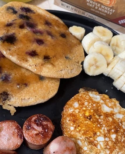 Blueberry FlapJack Breakfast