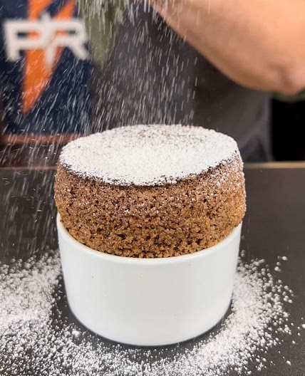 Dark Chocolate soufflé 