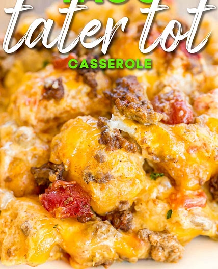 Taco Tater Tot Casserole