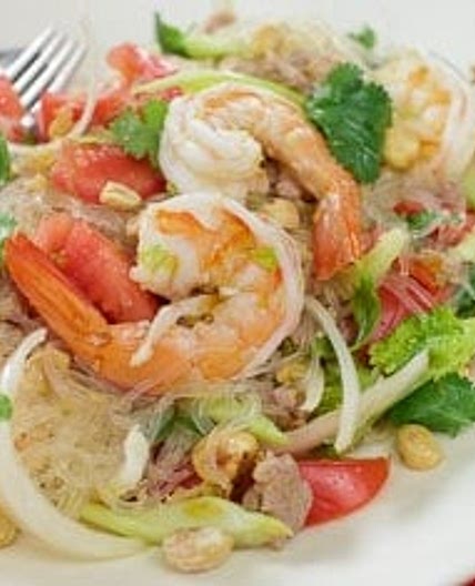 Glass Noodle Salad (Yum Woon Sen) ยำวุ้นเส้น