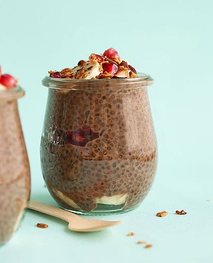Overnight Chocolate Chia Seed Pudding