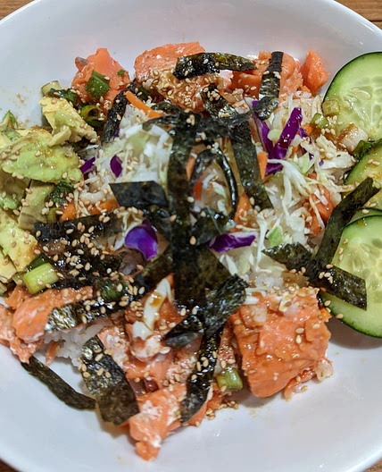 Sesame Salmon Bowls