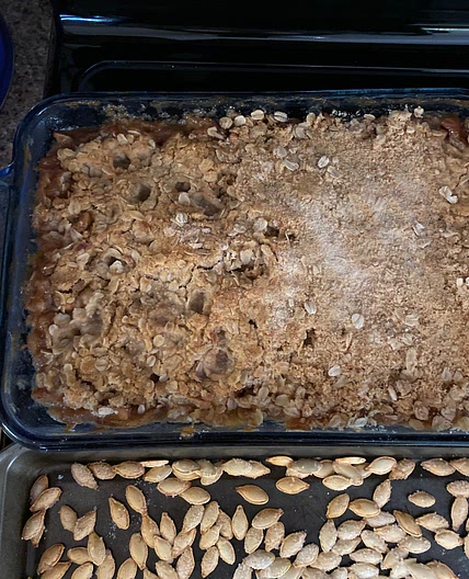 Caramel-Apple Crisp