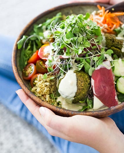 Baked Falafel Bowls
