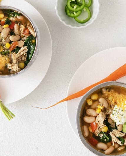 Santa Fe Chicken & White Bean Soup