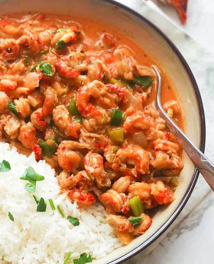 Crawfish/shrimp etouffeé 2