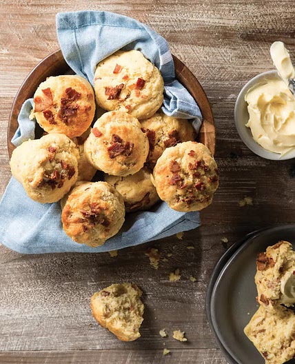 Geechee Bacon Corn Muffins