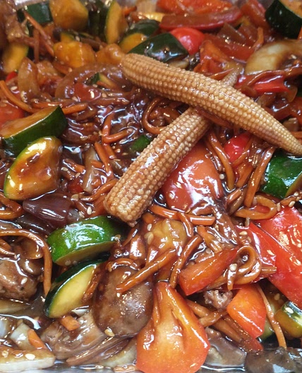 Remix: Teriyaki Chicken and Vegetables