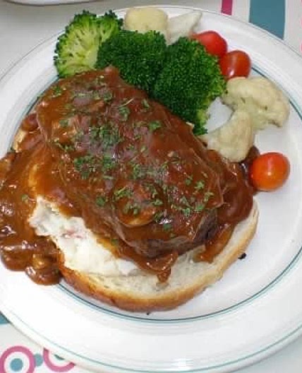 Disneyland Carnation Cafe Meat Loaf