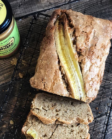 Peanut Butter Banana Bread
