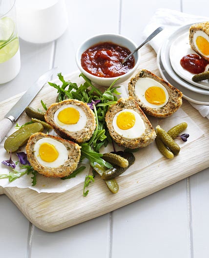 Chicken Scotch Eggs Recipe - Australian Eggs