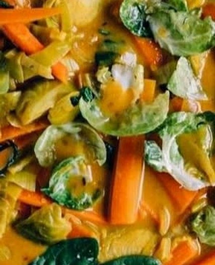 Rosenkohl-Curry