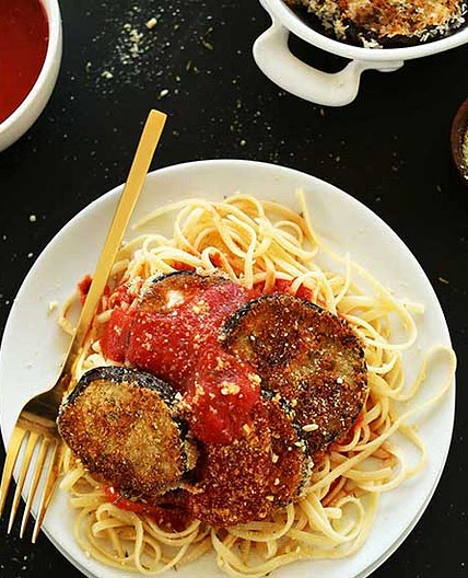 Vegan Eggplant Parmesan