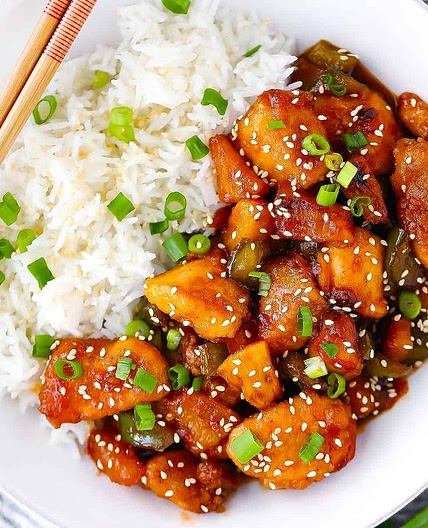🫑 Sweet and Sour Chicken 