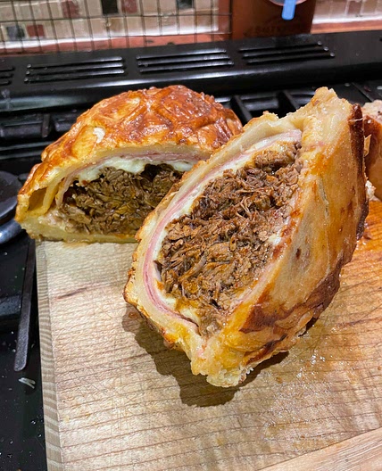 Birria Beef Wellington
