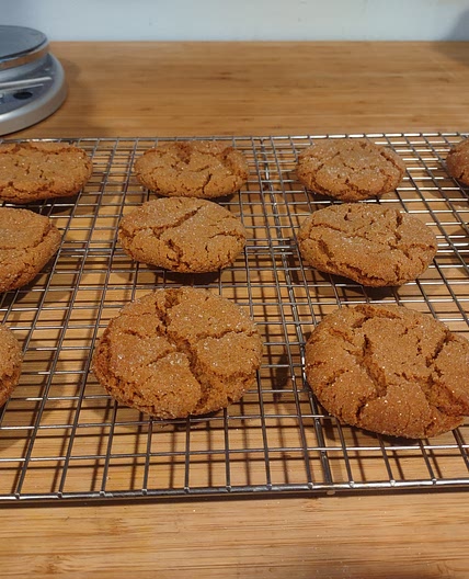 Cardamom Ginger-Molasses Cookies
