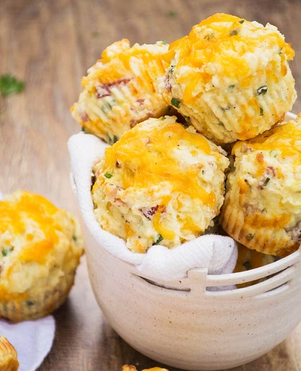 Fully-Loaded Baked Potato Muffins