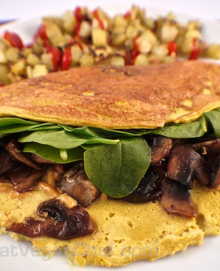 Silken Tofu Omelette
