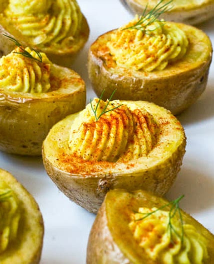 Devilled Potatoes