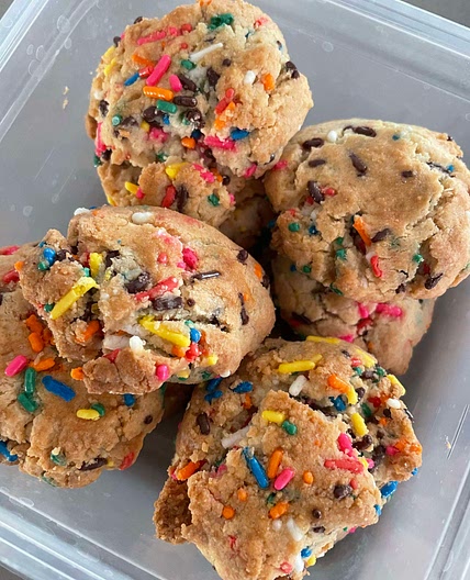 Sprinkly Almond Cookies - Molly Yeh