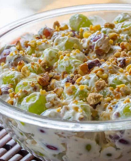 Trisha Yearwood Creamy Grape Salad
