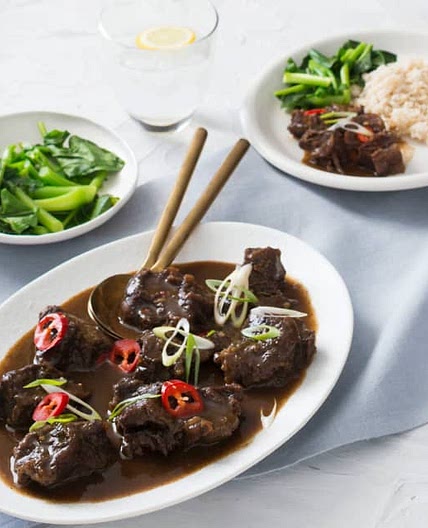 Chinese five spice beef cheeks