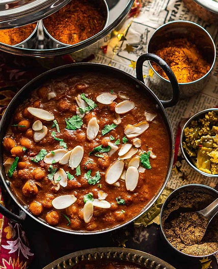 Chickpea tikka masala
