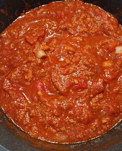 Spaghetti Sauce with Ground Beef