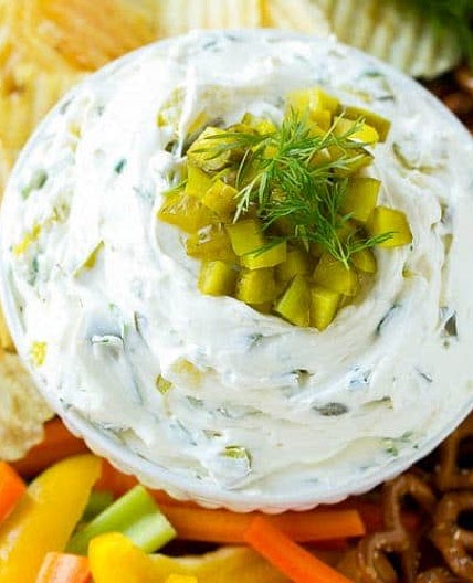 Easy Dill Pickle Dip