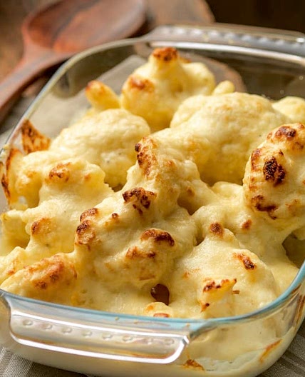 Cauliflower gratin