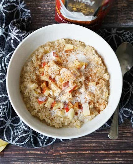 Apple Cinnamon Noatmeal (Paleo/AIP, Gluten-Free, Vegan)