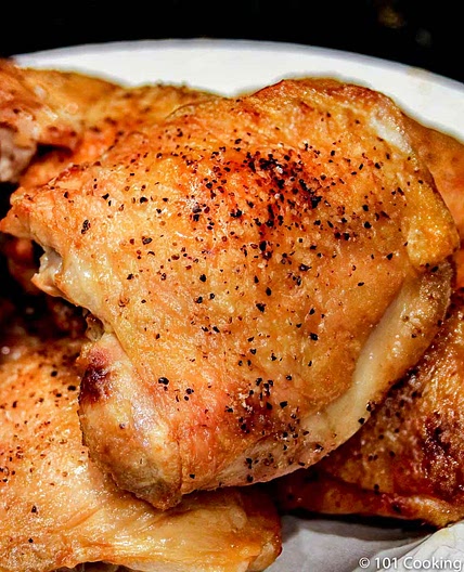 Oven Baked Chicken Thighs