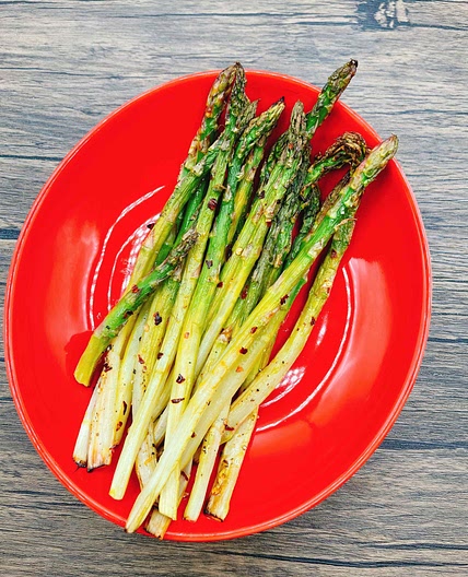 Spicy Roasted Asparagus