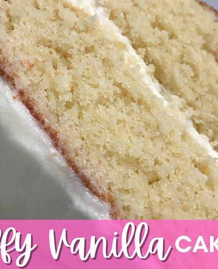 Fluffy Vanilla Cake