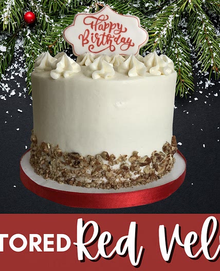 Best Doctored Red Velvet Cake