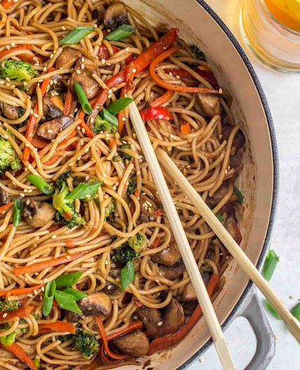 Vegetable Lo Mein Recipe